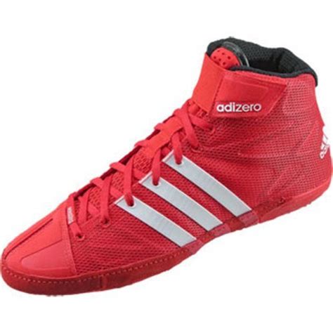 adidas ringerschuhe adizero wrestling rot